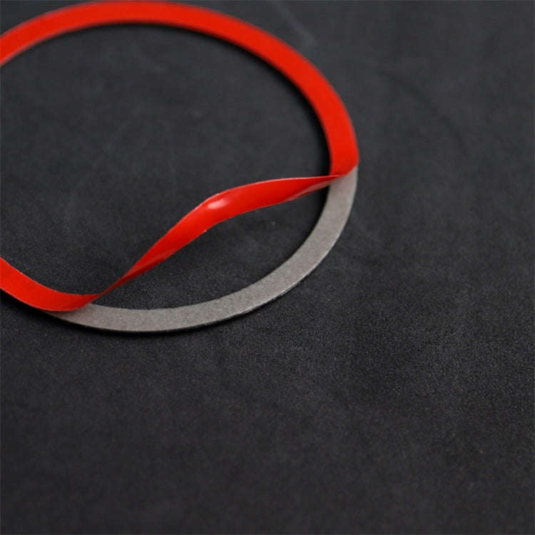 Carbon Fiber Car Horn Circle Decorative Sticker for BMW E90 / E84 / 320i / 325i
