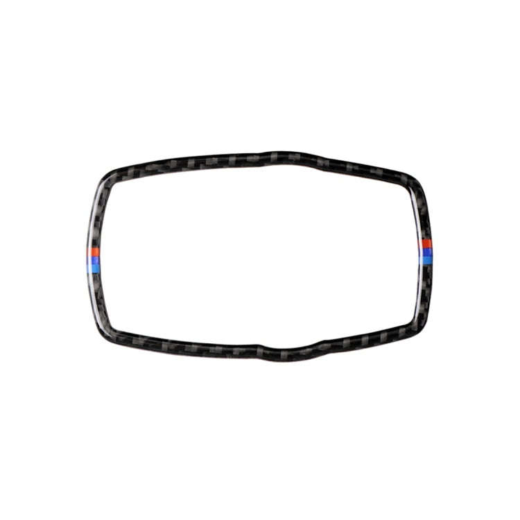 Three Color Carbon Fiber Car Multimedia Frame Decorative Sticker for BMW X3 / X4 / X5 / X6 / F07 ...