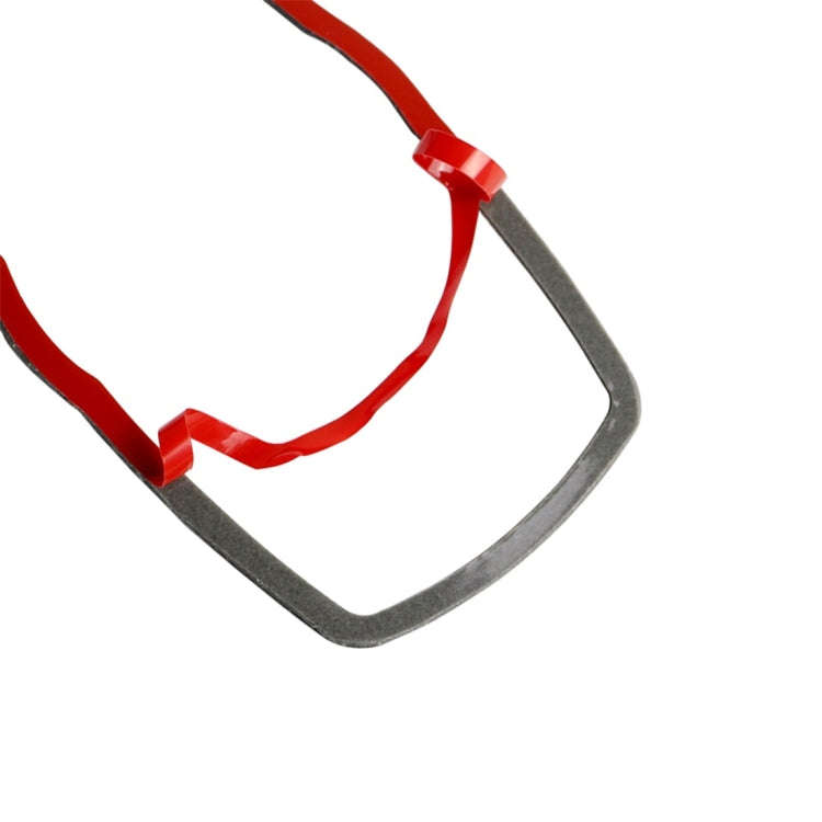 Orange Red Color Carbon Fiber Car Multimedia Frame Decorative Sticker for BMW X3 / X4 / X5 / X6 /...