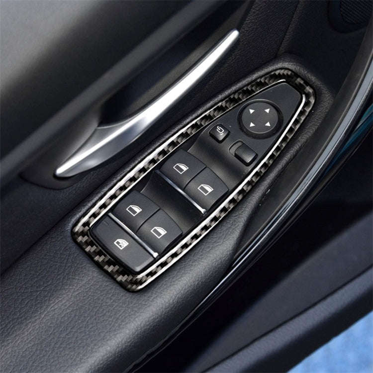Carbon Fiber Car Lifting Panel Decorative Sticker for BMW F20 / F21 2012-2016 / F30 2013-2015 / F...