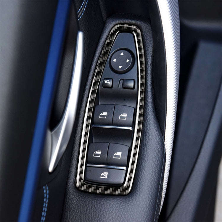Carbon Fiber Car Lifting Panel Decorative Sticker for BMW F20 / F21 2012-2016 / F30 2013-2015 / F...