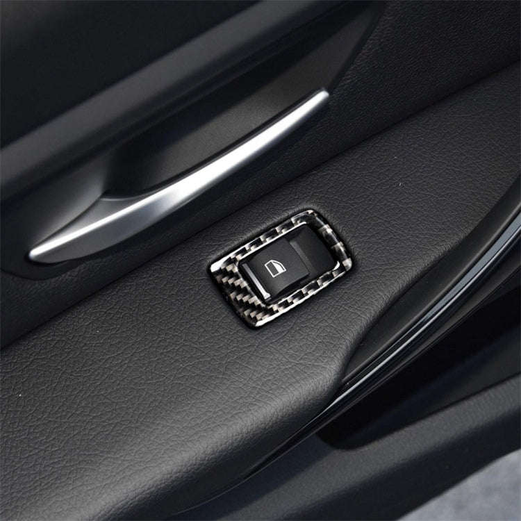Carbon Fiber Car Lifting Panel Decorative Sticker for BMW F20 / F21 2012-2016 / F30 2013-2015 / F...