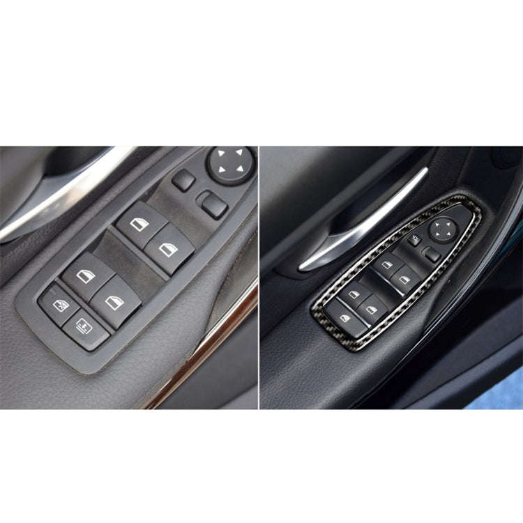 Carbon Fiber Car Lifting Panel Decorative Sticker for BMW F20 / F21 2012-2016 / F30 2013-2015 / F...