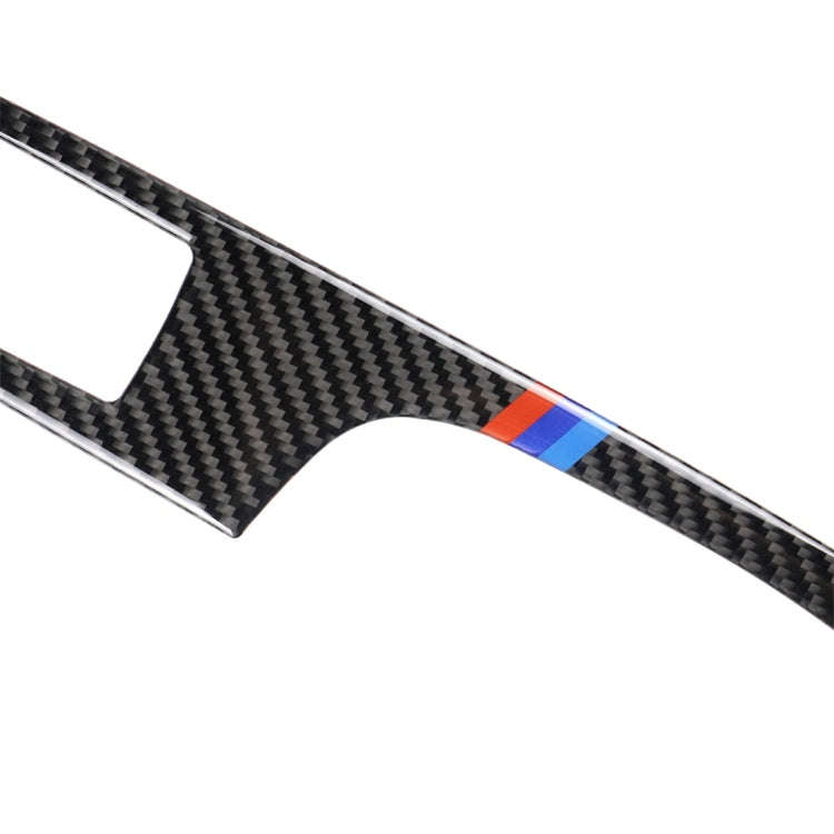 4 PCS Three Color Carbon Fiber Car Left Driving Lifting Panel Decorative Sticker without Folding ...