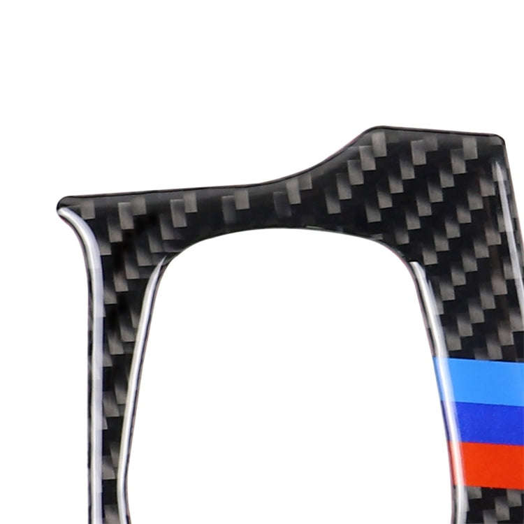 Three Color Carbon Fiber Car Key Hole Decorative Sticker for BMW F30 2013-2018 / F34 2013-2017, S...