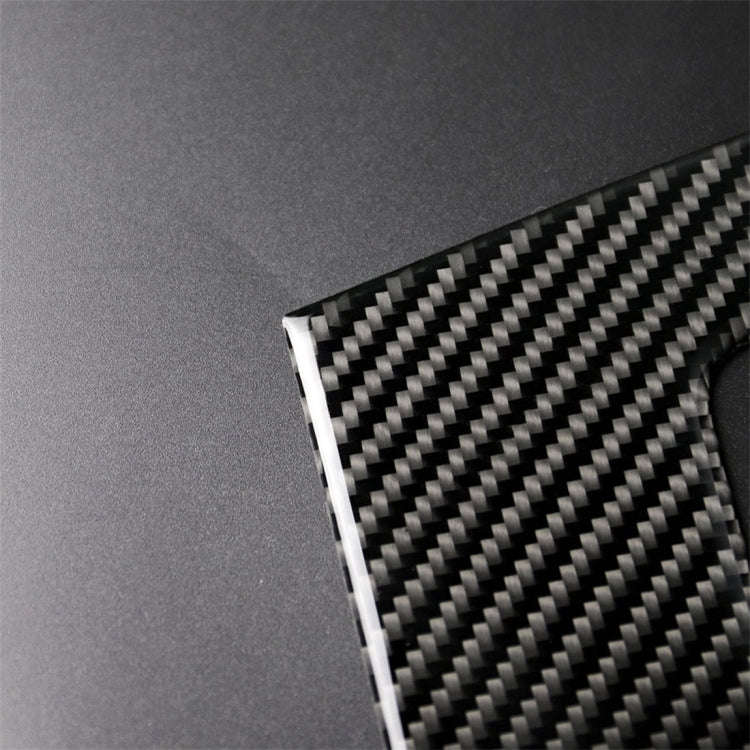Carbon Fiber Car Central Control CD Panel Decorative Sticker for BMW E90 / E92 2005-2012, High Ed...