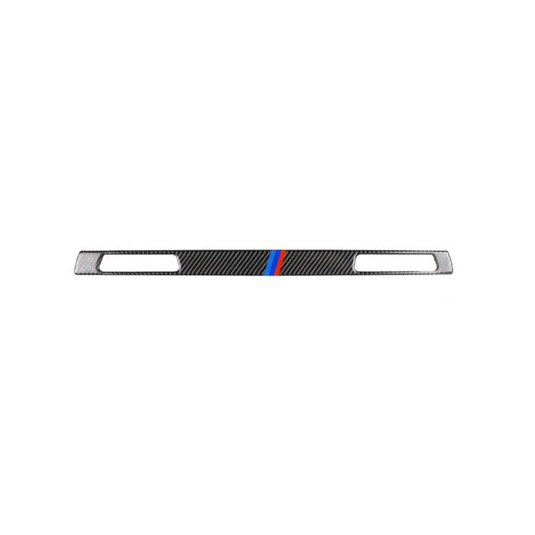 Three Color Carbon Fiber Car Right Driving Middle Control Decorative Sticker for BMW E90 / E92 / ...