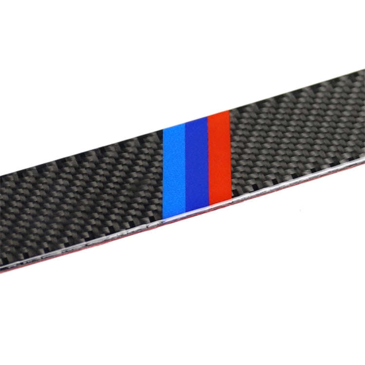Three Color Carbon Fiber Car Right Driving Middle Control Decorative Sticker for BMW E90 / E92 / ...
