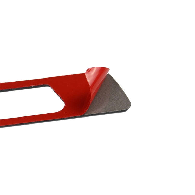 Three Color Carbon Fiber Car Right Driving Middle Control Decorative Sticker for BMW E90 / E92 / ...