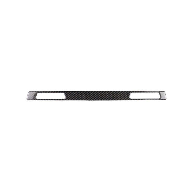 Carbon Fiber Car Right Driving Middle Control Decorative Sticker for BMW E90 / E92 / E93 2005-2012