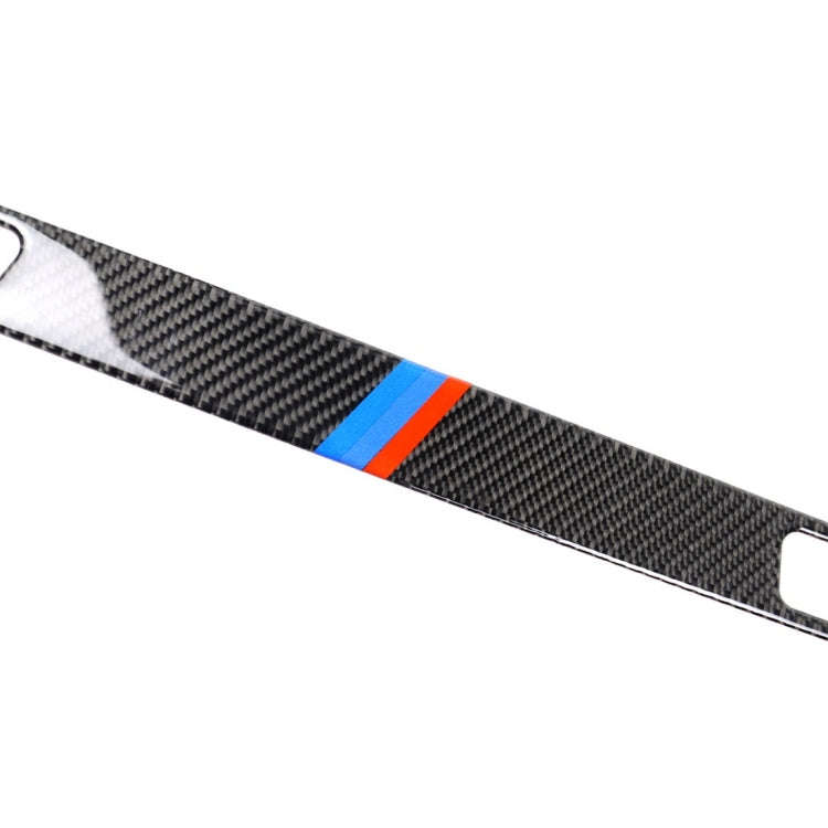 Three Color Carbon Fiber Car Left Driving Middle Control Decorative Sticker for BMW E90 / E92 / E...