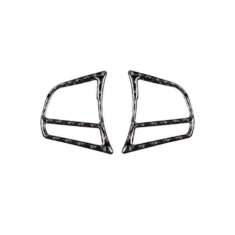 Carbon Fiber Car Steering Wheel Key Frame Decorative Sticker for BMW F20 2012-2018 / F21 2014-201...