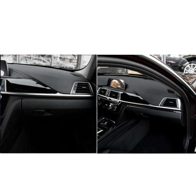 Carbon Fiber Car Copilot Central Control Decorative Sticker for BMW F30 2013-2018 / F34 2013-2018...