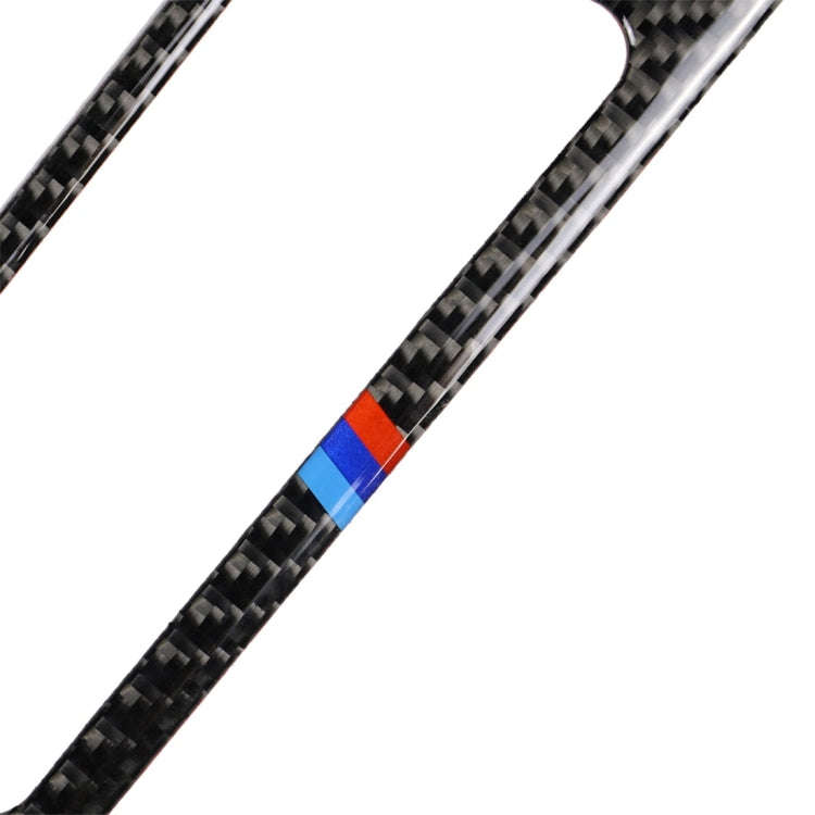 Three Color Carbon Fiber Car Left Air Outlet Panel Decorative Sticker for BMW E90 E92 E93 2005-20...