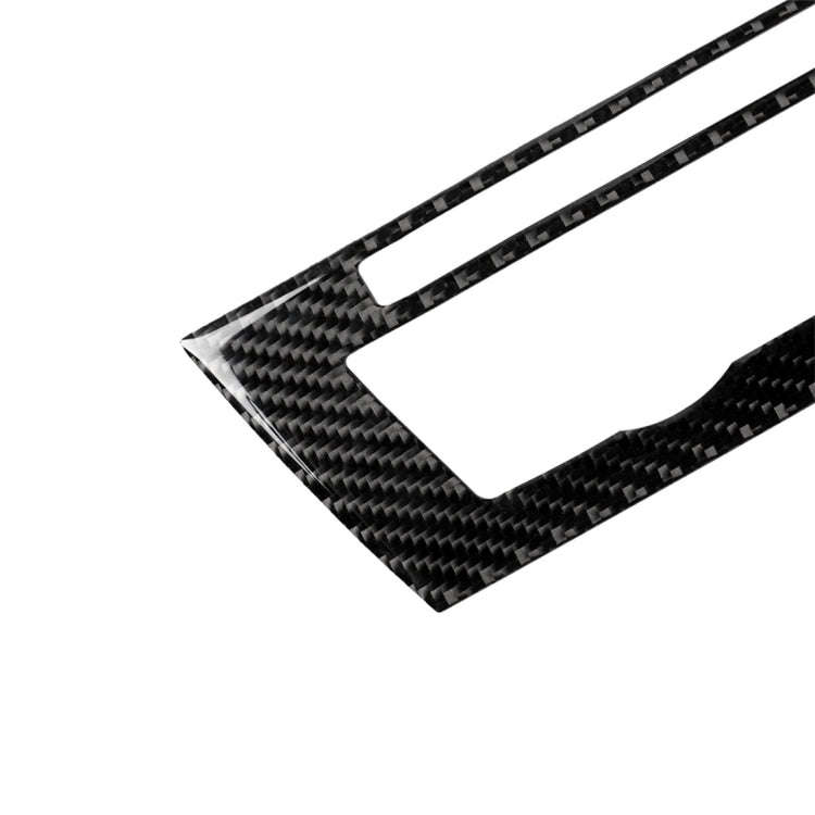 Carbon Fiber Car CD Panel Decorative Sticker for BMW 5 Series F10 2011-2017