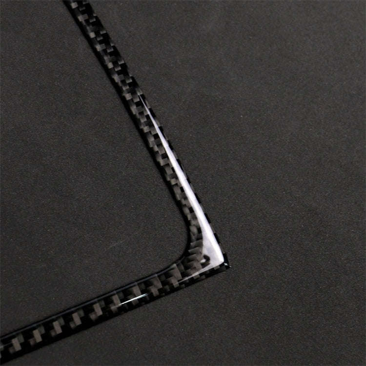 Carbon Fiber Car Instrument Big Horn Frame Decorative Sticker for BMW 5 Series F10 2011-2017