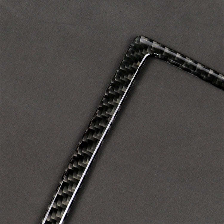 Carbon Fiber Car Instrument Big Horn Frame Decorative Sticker for BMW 5 Series GT F07 2010-2016