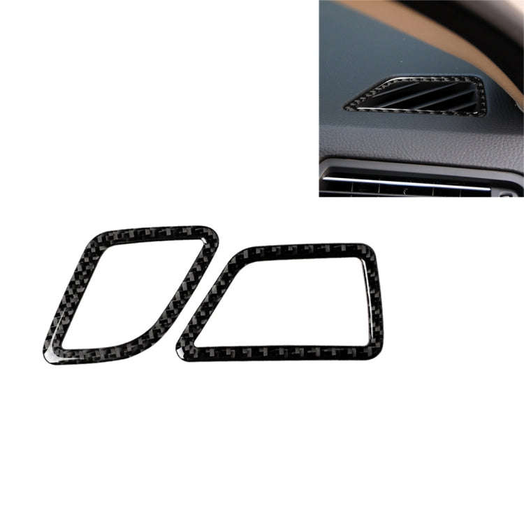 Carbon Fiber Car Instrument Air Outlet Decorative Sticker for BMW 5 Series F10 2011-2017,Sutible ...