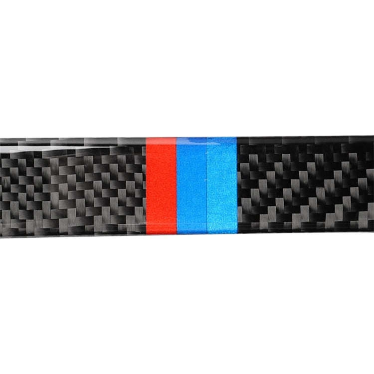 Three Color Carbon Fiber Car Rear Air Outlet Frame Decorative Sticker for BMW 5 Series F10 2011-2017