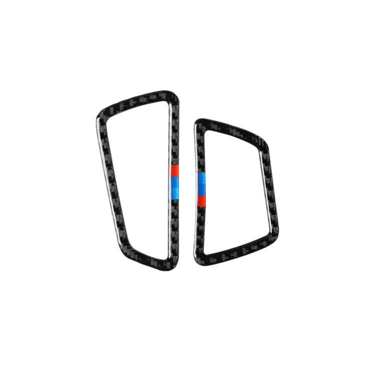 Three Color Carbon Fiber Car Instrument Air Outlet Decorative Sticker for BMW 5 Series F07 5GT 53...