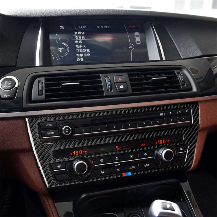 Three Color Carbon Fiber Car CD Panel Center Console Air Conditioning Panel Decorative Sticker fo...
