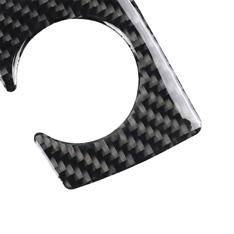 Carbon Fiber Car Handbrake Below Panel Decorative Sticker for BMW 5 Series F07 F10 F25 F26 / GT X...