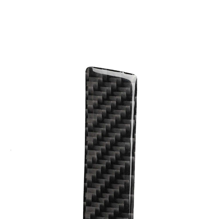 Car Carbon Fiber Passenger Seat Decorative Strip for Audi A6 S6 C7 A7 S7 4G8 2012-2018, Left and ...