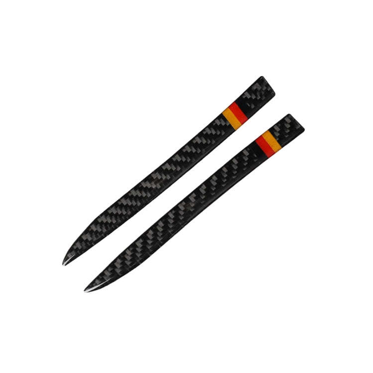 Car Carbon Fiber Rearview Mirror Anti-collision Strip for Audi A6 S6 C7 A7 S7 4G8 2012-2018, Left...