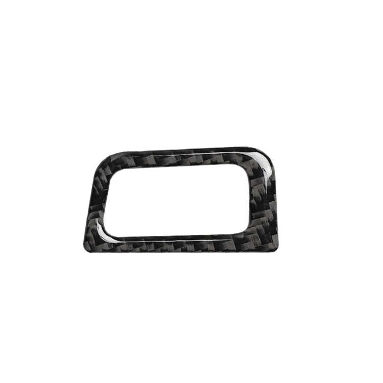 Car Carbon Fiber Trunk Switch Decorative Sticker for Audi A6 S6 C7 A7 S7 4G8 2012-2018, Right Drive