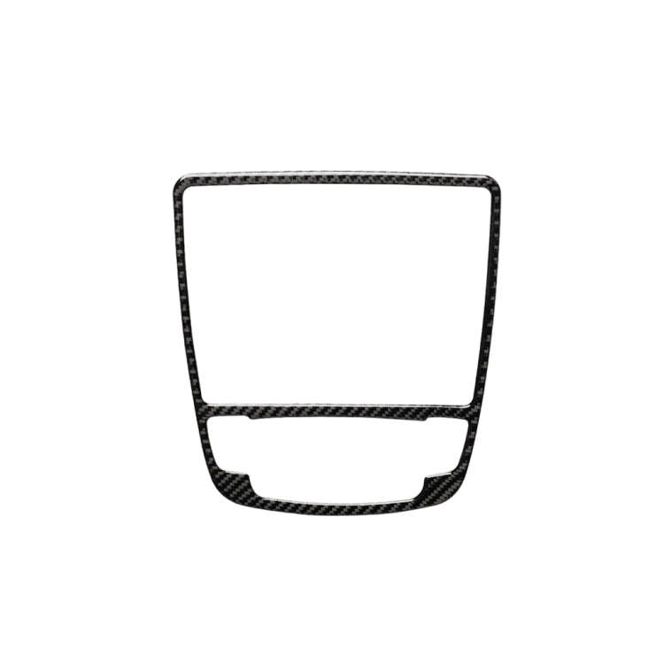 Car Carbon Fiber Gear Shift Panel Decorative Sticker for Audi A6 S6 C7 A7 S7 4G8 2012-2018, Left ...