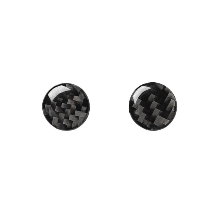 Car Carbon Fiber Air Conditioning Button Decorative Sticker for Audi A6 S6 C7 A7 S7 4G8 2012-2018...
