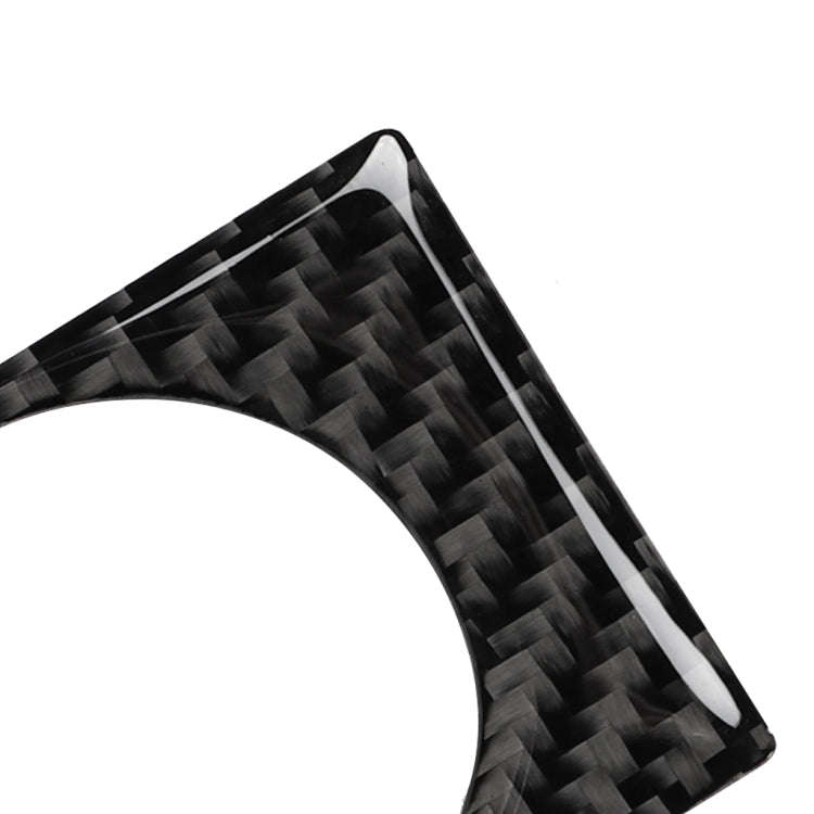 Car Carbon Fiber Solid Color Keyhole Decorative Sticker for Audi A6 2005-2011, Left Drive