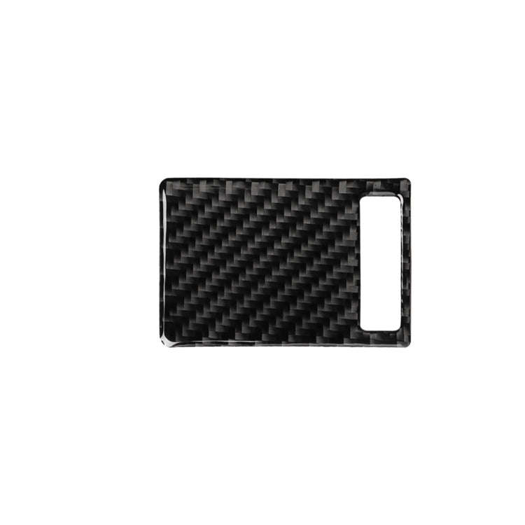 Car Carbon Fiber Air Outlet Adjustment Panel Decorative Sticker for Audi A6 2005-2011, Right Drive