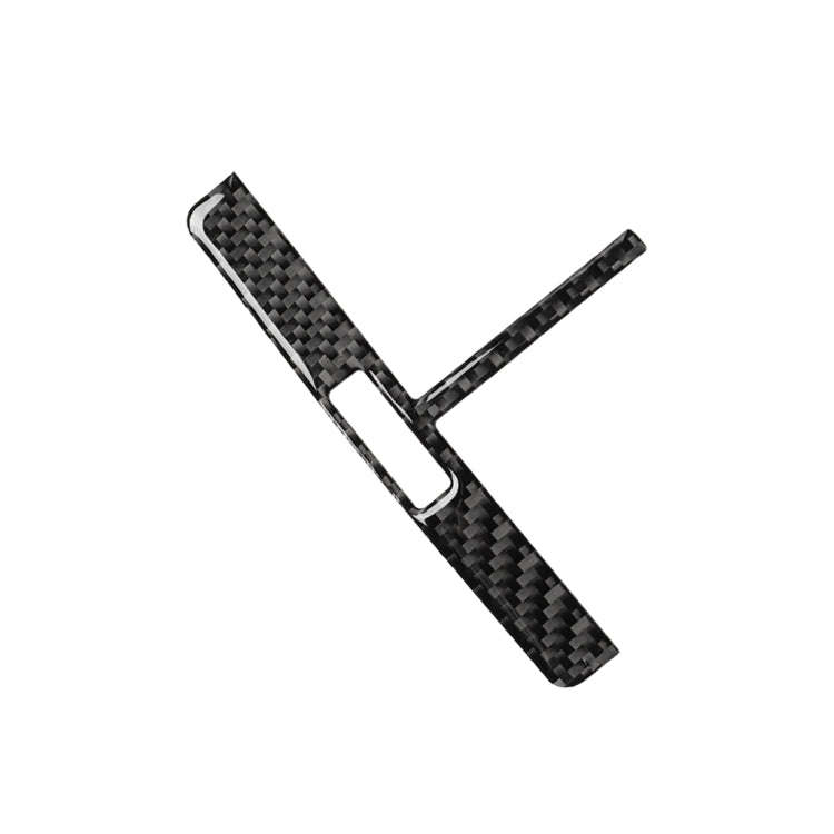 Car Carbon Fiber Rear Seat Air Outlet Panel Decorative Sticker for Audi A6 2005-2011, Left and Ri...