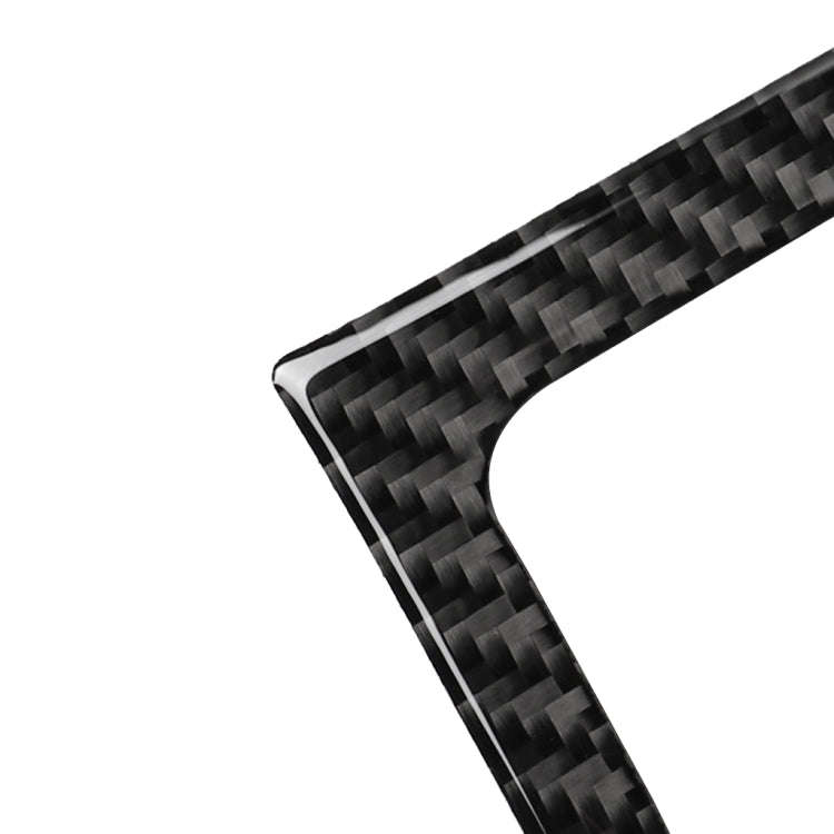Car Carbon Fiber Rear Seat Air Outlet Panel Decorative Sticker for Audi A6 2005-2011, Left and Ri...