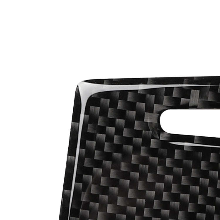 Car Carbon Fiber Water Cup Cover Decorative Sticker for Audi A6 2005-2011, Left and Right Drive U...