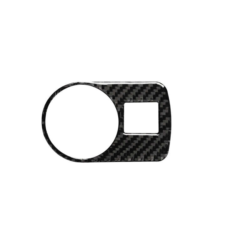 Car Carbon Fiber Headlight Switch Decorative Sticker for Audi TT 8n 8J MK123 TTRS 2008-2014, Left...