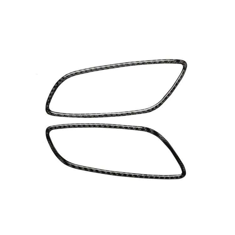 Car Carbon Fiber Door Handle Frame Decorative Sticker for Audi TT 8n 8J MK123 TTRS 2008-2014, Lef...