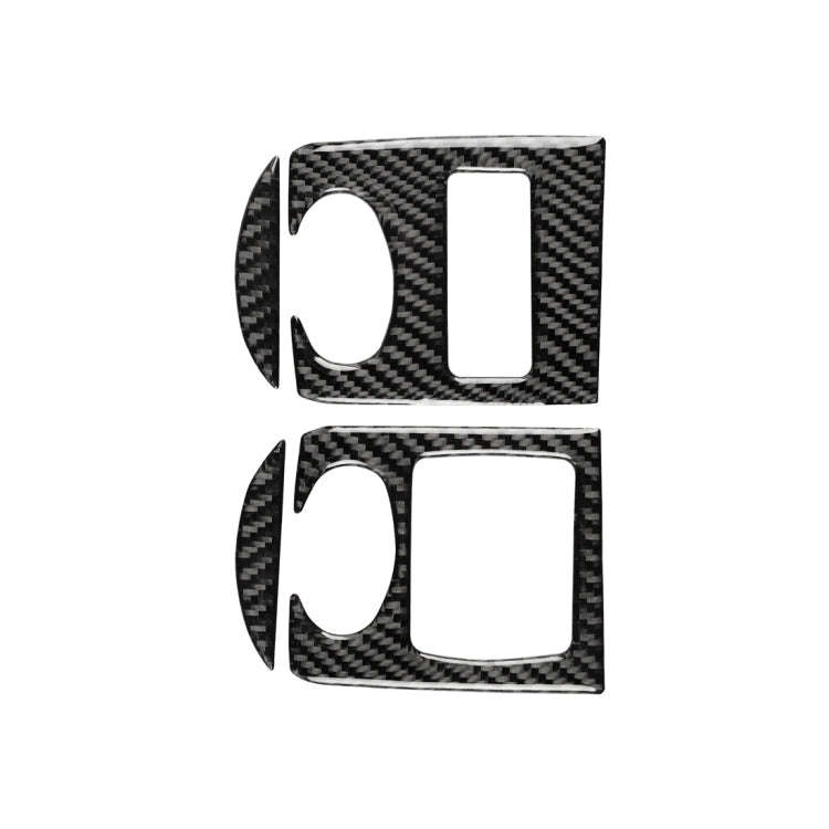 Car Carbon Fiber Glass Lifter Panel Decorative Sticker for Audi TT 8n 8J MK123 TTRS 2008-2014, Ri...