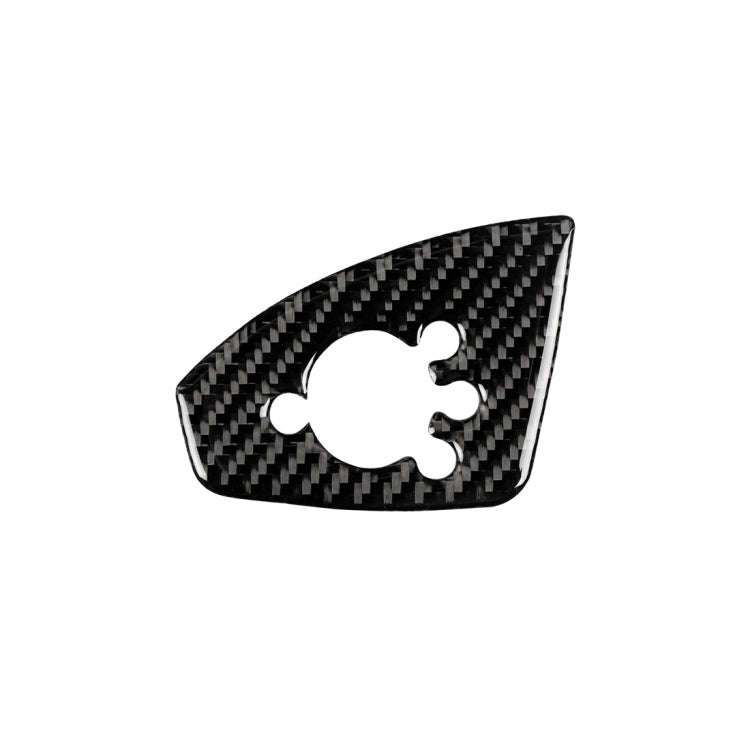 Car Carbon Fiber Door Button Decorative Sticker for Audi TT 8n 8J MK123 TTRS 2008-2014, Right Dri...