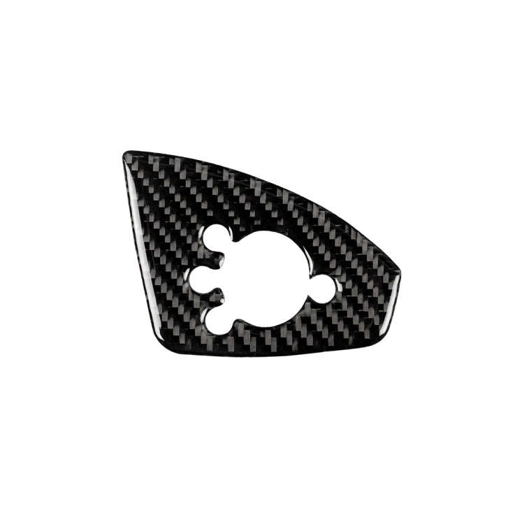 Car Carbon Fiber Door Button Decorative Sticker for Audi TT 8n 8J MK123 TTRS 2008-2014, Left Driv...