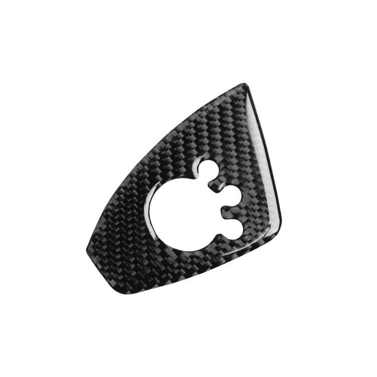 Car Carbon Fiber Door Button Decorative Sticker for Audi TT 8n 8J MK123 TTRS 2008-2014, Right Dri...