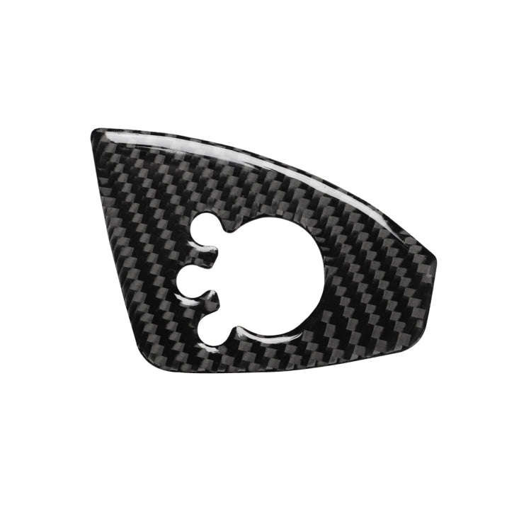 Car Carbon Fiber Door Button Decorative Sticker for Audi TT 8n 8J MK123 TTRS 2008-2014, Left Driv...