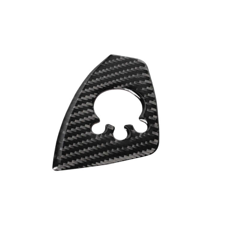 Car Carbon Fiber Door Button Decorative Sticker for Audi TT 8n 8J MK123 TTRS 2008-2014, Left Driv...
