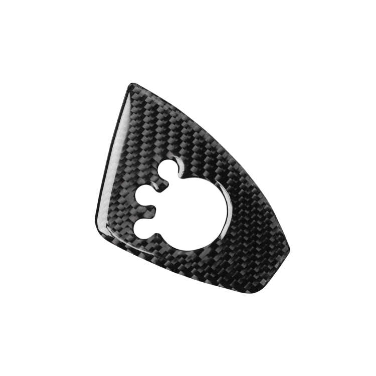 Car Carbon Fiber Door Button Decorative Sticker for Audi TT 8n 8J MK123 TTRS 2008-2014, Left Driv...