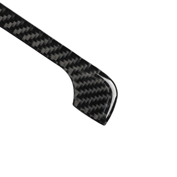 Car Carbon Fiber Passenger Seat Decorative Strip for Audi TT 8n 8J MK123 TTRS 2008-2014, Right Drive