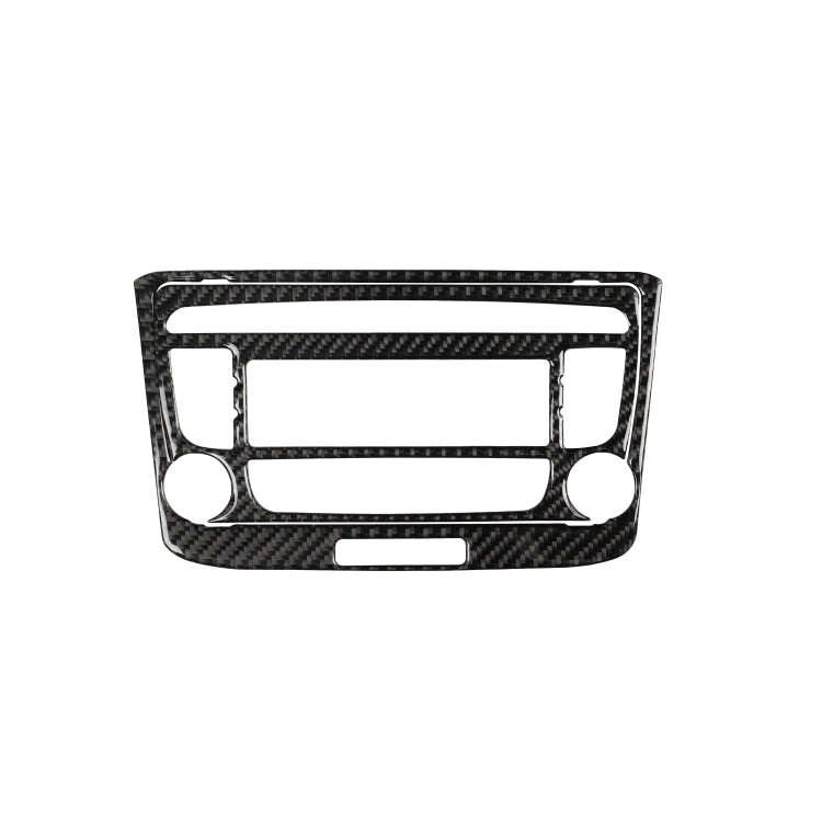 Car Carbon Fiber Air Conditioning CD Panel Decorative Sticker for Audi TT 8n 8J MK123 TTRS 2008-2...