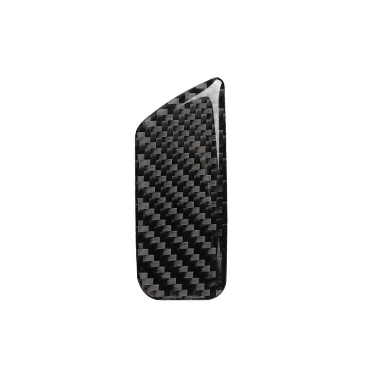 Car Carbon Fiber Passenger Seat Hand Box Switch Decorative Sticker for Audi A3 / 8V 2014-2019, Ri...