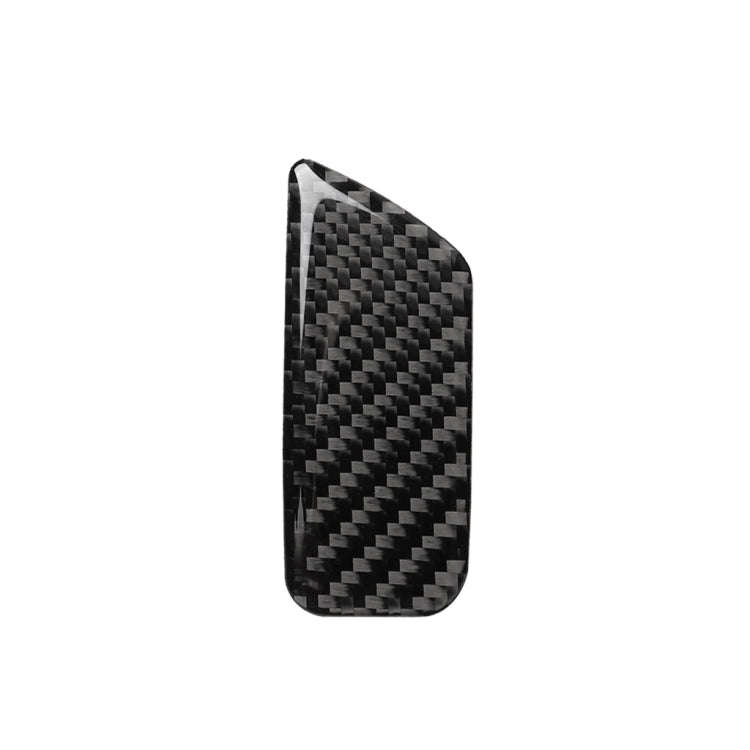 Car Carbon Fiber Passenger Seat Hand Box Switch Decorative Sticker for Audi A3 / 8V 2014-2019, Le...
