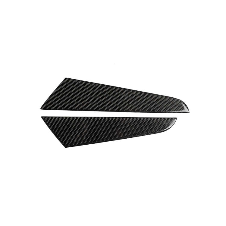 Car Carbon Fiber Gear Shift Position Side Panel Decorative Sticker for Audi A3 2014-2019, Right D...